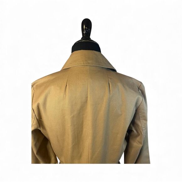 Kenneth-cole Women's Tan Trench Coat Size S - Picture 6 of 7
